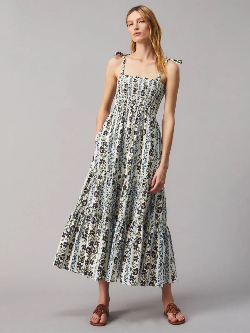 Tory Burch Smocked Dress